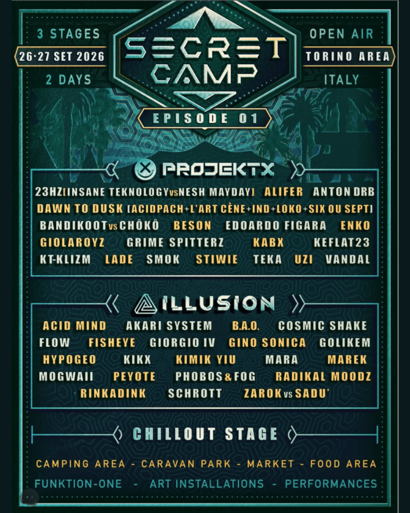 SECRET CAMP — EPISODE 01