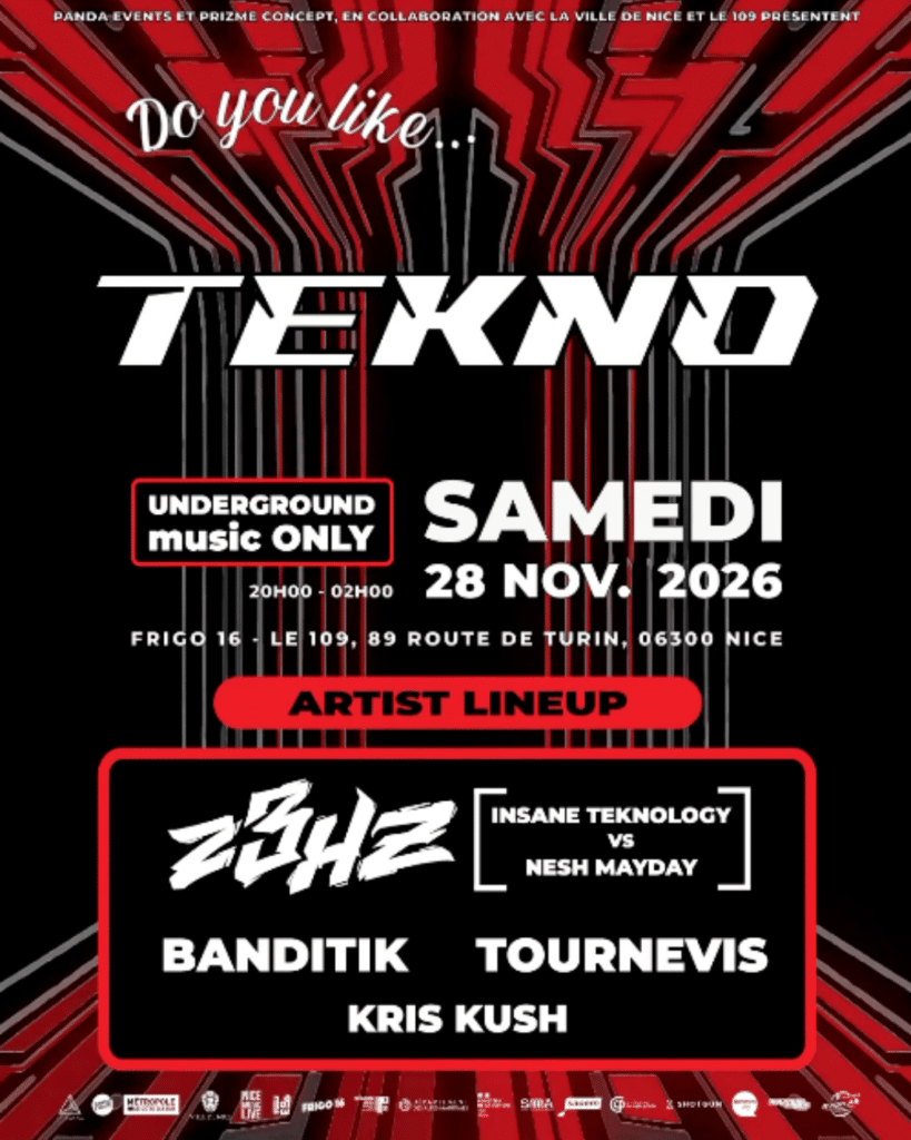 Do You Like Tekno Frigo16 Nice November 2026 Insane Teknology Nesh Mayday